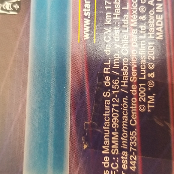 Vintage Hasbro NEW Star Wars Attack of The Clones Anakin Skywalker Lightsaber - Picture 12 of 12